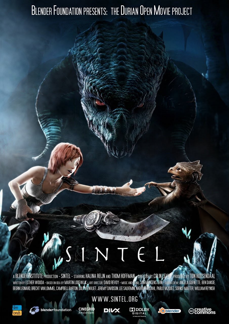 Sintel, Intense concept poster