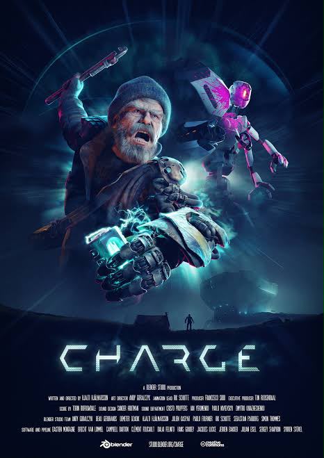 Charge, Motivational concept poster