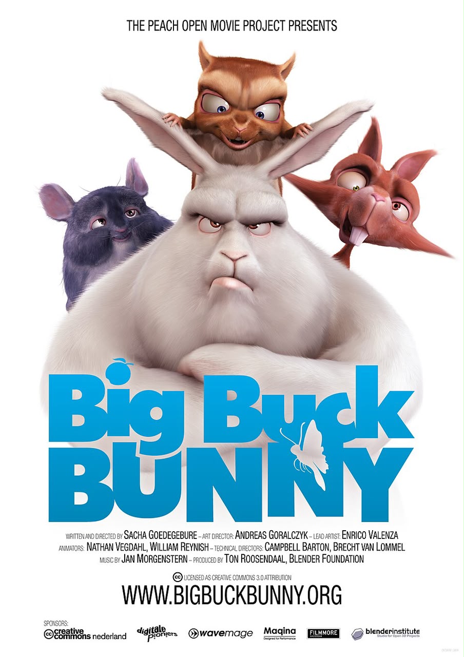 Big Buck Bunny, Family concept poster